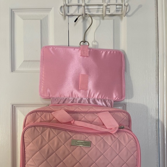 POPPIN-10 Large (12x9x5) Pink Cosmetic/Makeup Hanging Toiletry Bag Waterproof - Picture 10 of 11